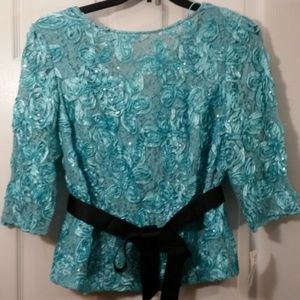 Alex Evenings Aqua Top